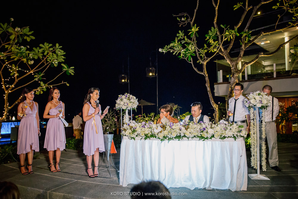 InterContinental Samui Baan Taling Ngam Resort Wedding Dinner and Party Lana and Anthony from USA